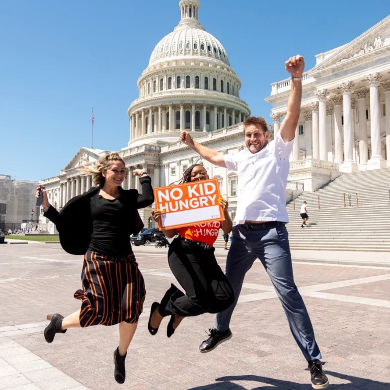 Chefs lobbying for kids in Washington